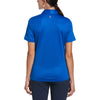 Original Penguin Women's Magnetic Blue Solid Polo