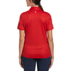 Original Penguin Women's Salsa Red Solid Polo