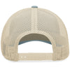 Pacific Headwear Smoke Blue/Beige/Smoke Blue Low-Pro Trucker Cap