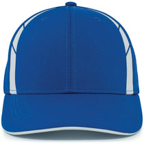Pacific Headwear Royal/White Coolcore Sideline Snapback Cap