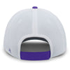 Pacific Headwear Purple/White/Purple Air Mesh Sidline Cap