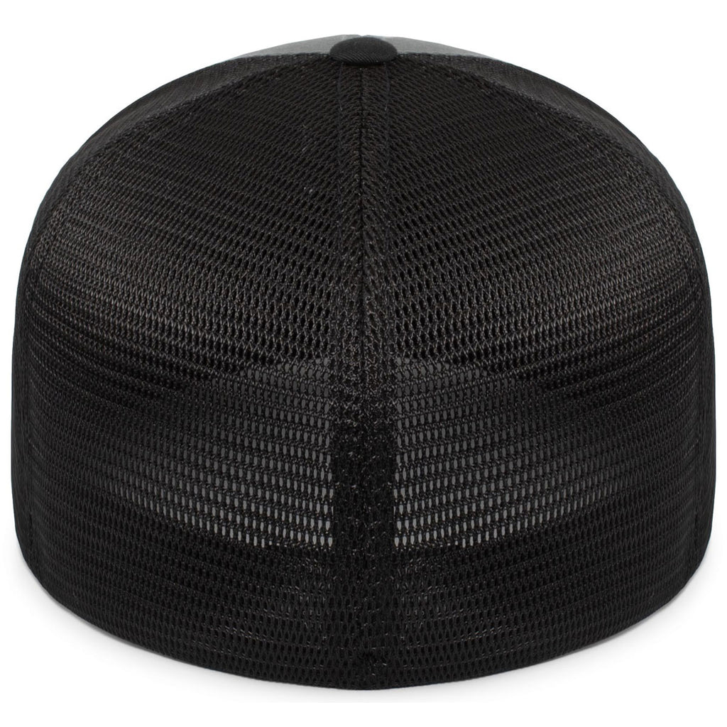 Pacific Headwear Graphite/Black/Black Fusion Trucker Cap