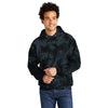 Port & Company Men's Black Crystal Tie-Dye Pullover Hoodie