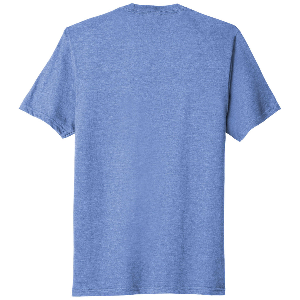 Port & Company Men's Carolina Blue Heather Tri-Blend Tee