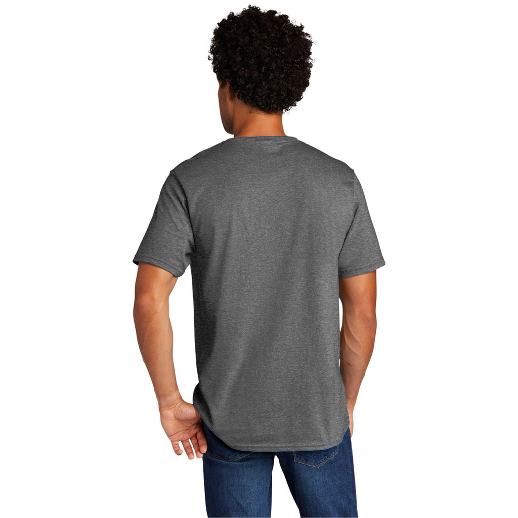 Port & Company Men's Graphite Heather Tri-Blend Tee