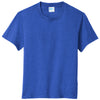 Port & Company Youth True Royal Heather Fan Favorite Blend Tee