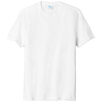 Port & Company Men's White Fan Favorite Blend Tee