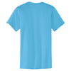 Port & Company Men's Aquatic Blue Core Blend Pocket Tee