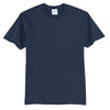 Port & Company Men's Navy Tall Core Blend Tee