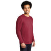 Port & Company Rich Red Long Sleeve Bouncer Tee