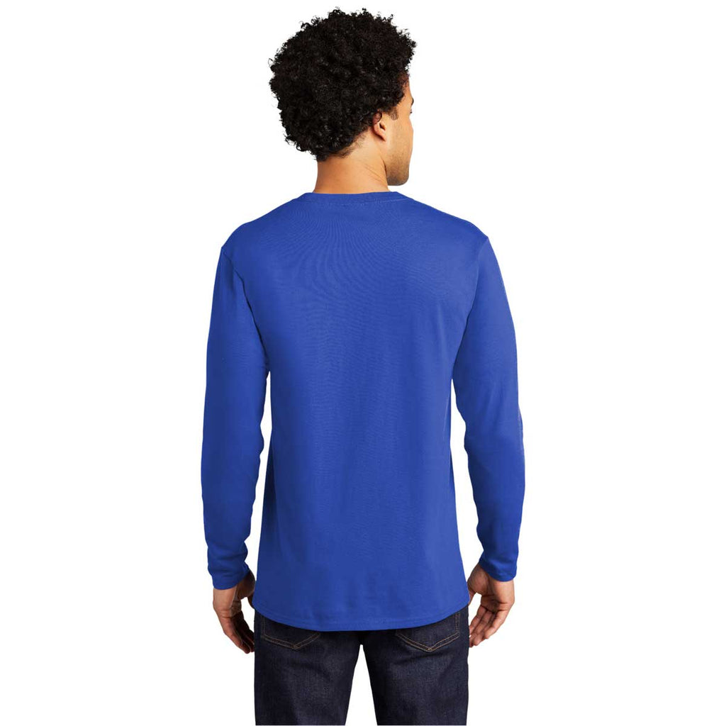 Port & Company True Royal Long Sleeve Bouncer Tee