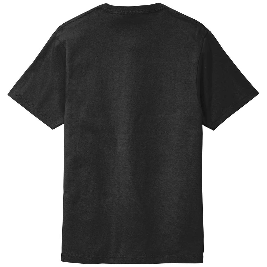 Port & Company Deep Black Bouncer Pocket Tee