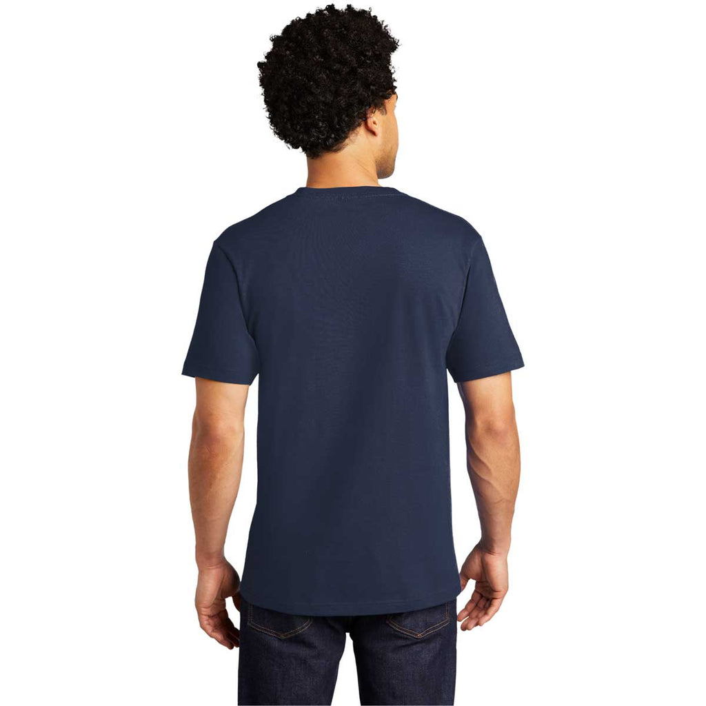 Port & Company Navy Blue Bouncer Pocket Tee