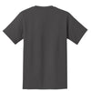 Port & Company Men's Charcoal Essential Pocket Tee