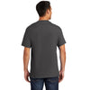 Port & Company Men's Charcoal Essential Pocket Tee