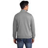 Port & Company Men's Athletic Heather Core Fleece Cadet Full-Zip Sweatshirt