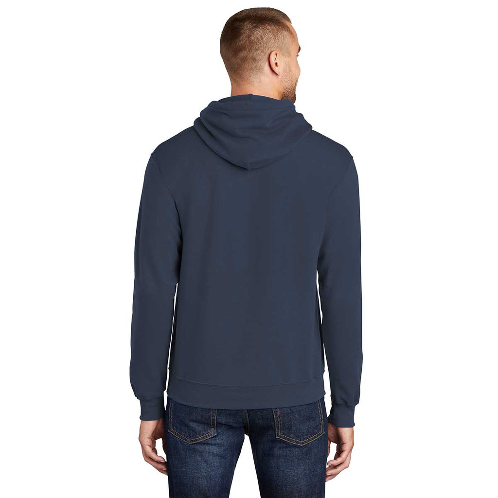 Port & Company Men's Navy Tall Core Fleece Pullover Hoodie