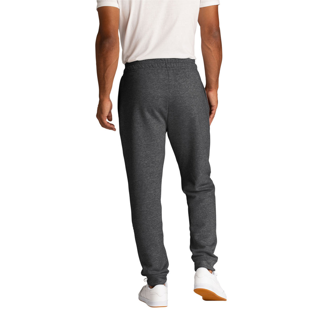 Port & Company Men's Dark Heather Grey Core Fleece Jogger