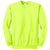 Port & Company Men's Safety Green Tall Essential Fleece Crewneck Sweatshirt