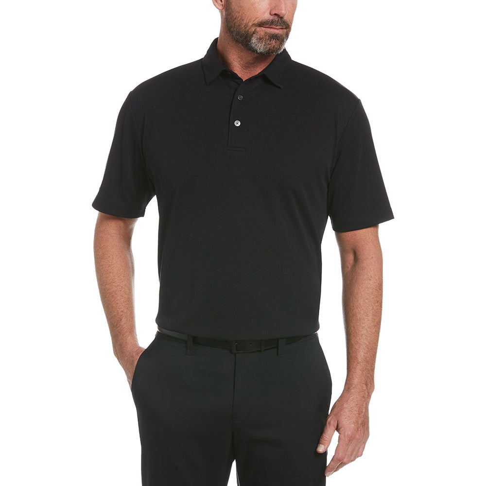 Perry Ellis Men's Caviar Black Classic Polo