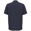 Perry Ellis Men's Crown Blue Space Dye Polo