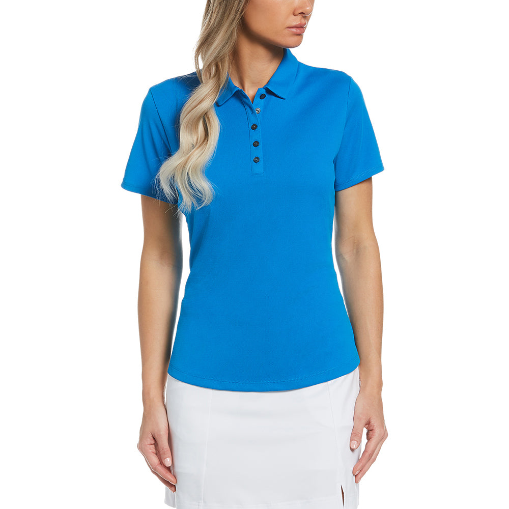 Perry Ellis Women's Directoire Blue Classic Polo