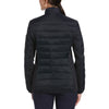 Perry Ellis Women's Caviar Black Fulll-Zip Puffer Jacket