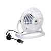 Primeline White USB Powered Desk Fan