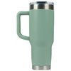 Pelican Light Green Porter 40 oz. Recycled Double Wall Stainless Steel Travel Tumbler