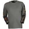 Gamehide Men's Grey/Mossy Oak Country High-Performance Long Sleeve Tee