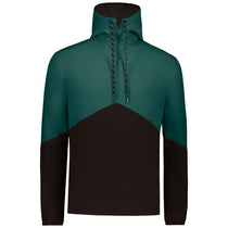 Russell Men's Dark green/Black Legend Hooded Pullover
