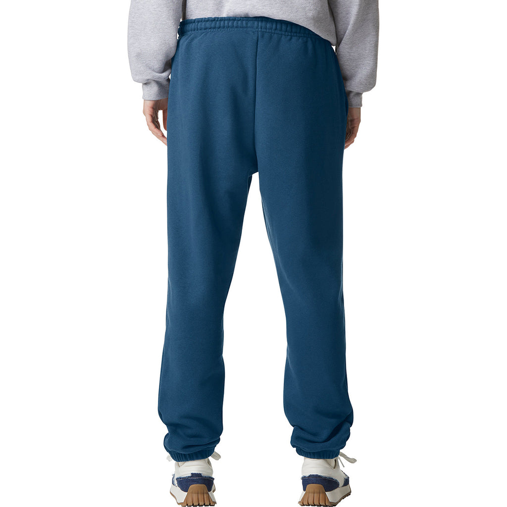 American Apparel Unisex Sea Blue ReFlex Fleece Sweatpant