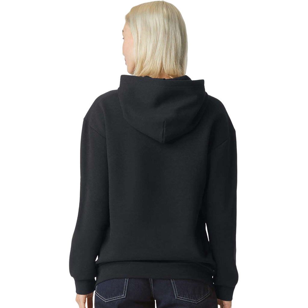 American Apparel Unisex Black ReFlex Fleece Hoodie