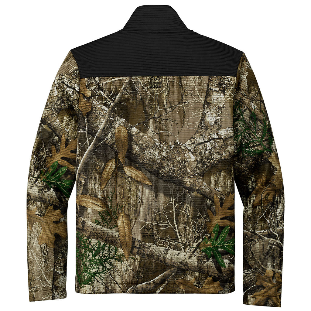 Russell Outdoors Men's Deep Black/ Realtree Edge Realtree Atlas Colorblock Soft Shell