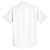 Port Authority Men's White Short Sleeve SuperPro Twill Shirt