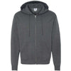 Champion Men's Charcoal Heather Eco 9-Ounce Full Zip Hood