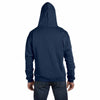 Champion Men's Navy Heather Eco 9-Ounce Full Zip Hood