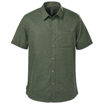 Stormtech Men's Earth/White Skeena Short Sleeve Shirt