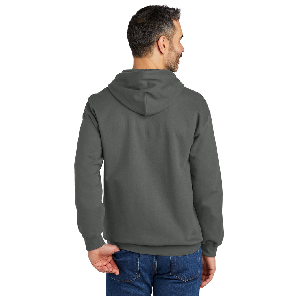 Gildan Men's Charcoal Softstyle Pullover Hooded Sweatshirt