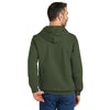 Gildan Men's Military Green Softstyle Pullover Hooded Sweatshirt