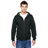 Fruit of the Loom Men's Black 7.2 oz SofSpun Full-Zip Hooded Sweatshirt