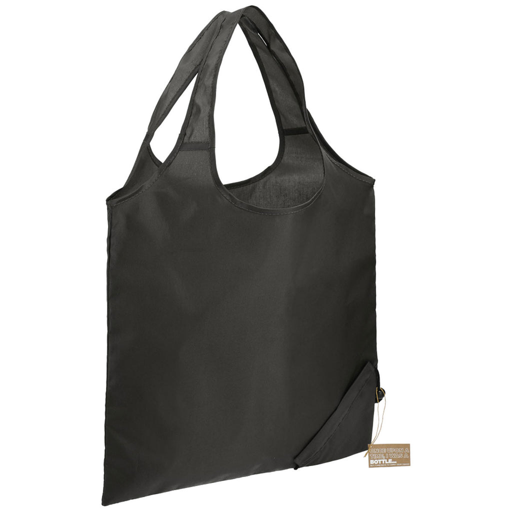 Bullet Black Bungalow RPET Foldable Shopper Tote