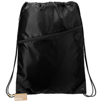 Bullet Black Robin RPET Drawstring Bag