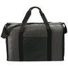 Bullet Black Grid Boxy Duffel