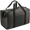 Bullet Black Grid Boxy Duffel