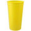 Bullet Yellow Solid 32oz Stadium Cup