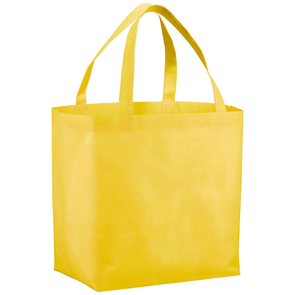 Bullet Yellow YaYa Budget Non-Woven Shopper Tote