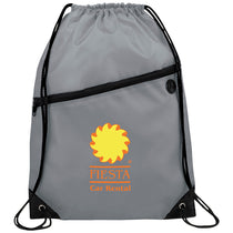 Bullet Grey Robin Drawstring Bag