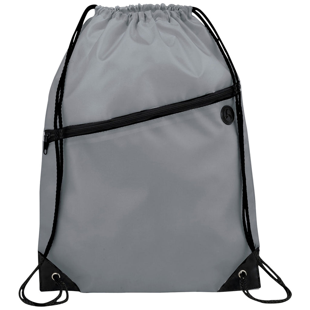 Bullet Grey Robin Drawstring Bag