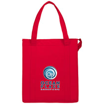 Bullet Red Hercules Insulated Grocery Tote